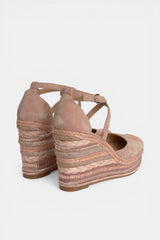 SANDALIA CUÑA PINK MARLENE