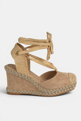 SANDALIA CUÑA SAND CLOTILDE