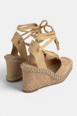 SANDALIA CUÑA SAND CLOTILDE
