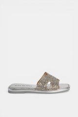 SANDALIA PLANA SILVER LUCIA