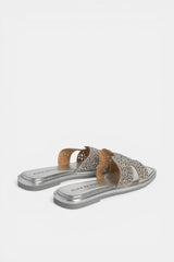 SANDALIA PLANA SILVER LUCIA