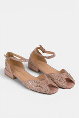 SANDALIA CERRADA PINK LEIRETH