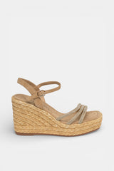 SANDALIA CUÑA TIRAS PEDRERÍA NEREA