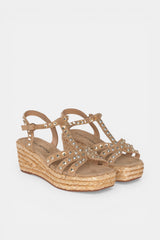 SANDALIA CUÑA SAND LUCY