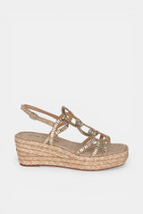 SANDALIA CUÑA BAGUETTE LOURDES